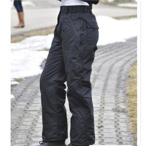 Misty Mountain women's black Thermal Insulated Waterproof snow pants Sz M